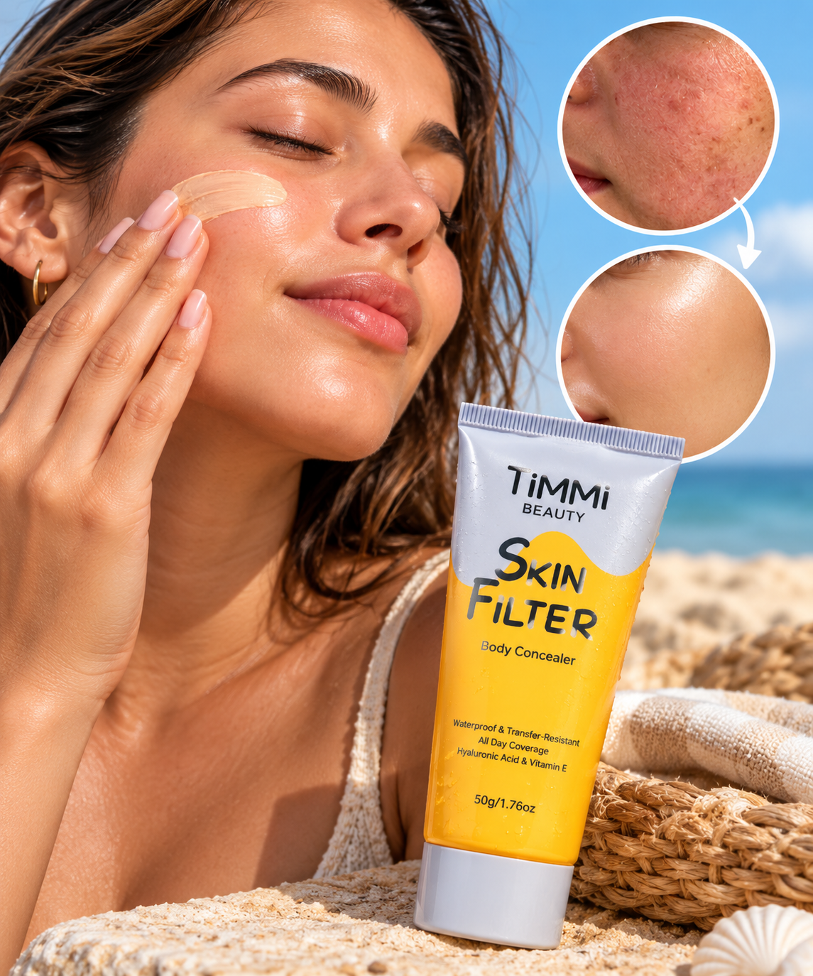 Tu piel se reseca o irrita con maquillajes convencionales.