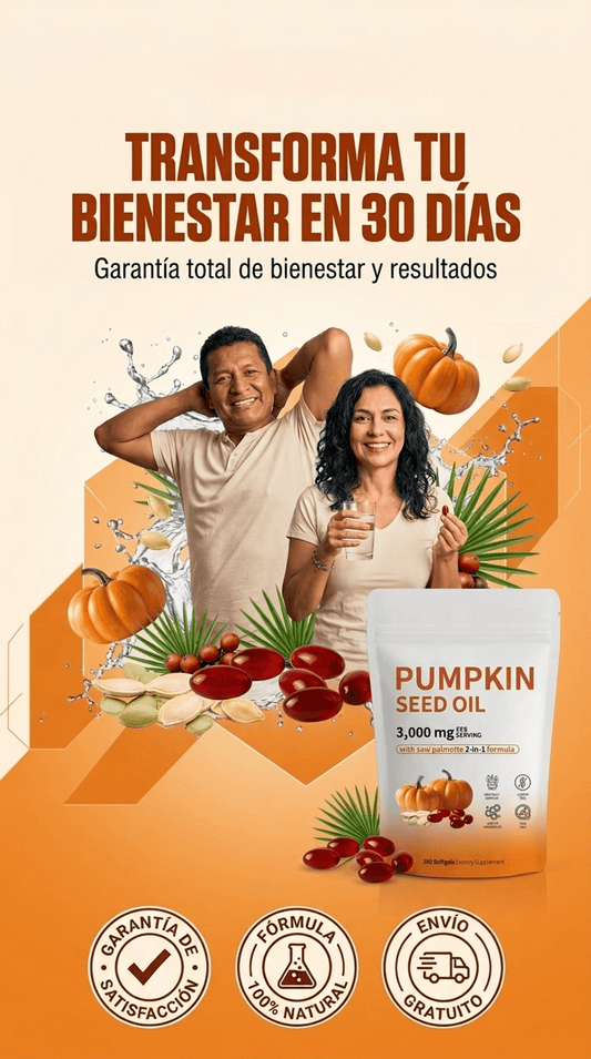 Capsulas De Aceite Semilla De Calabaza